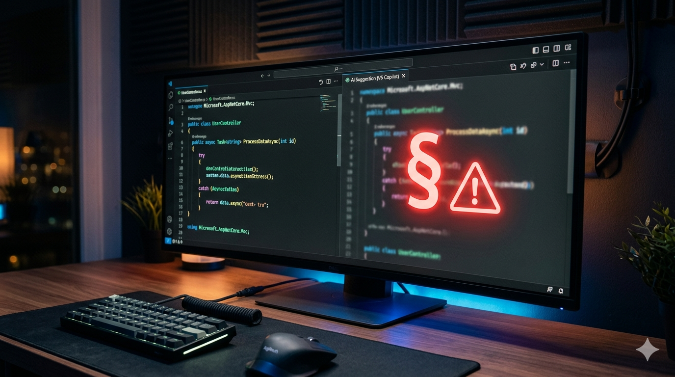 GitHub copilot w programowaniu ryzyko prawne jakie może nasz spotkać